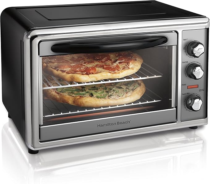 hamilton beach countertop oven with convection and rotisserie ho